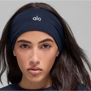 ALO Yoga Navy Performance Conquer Headband